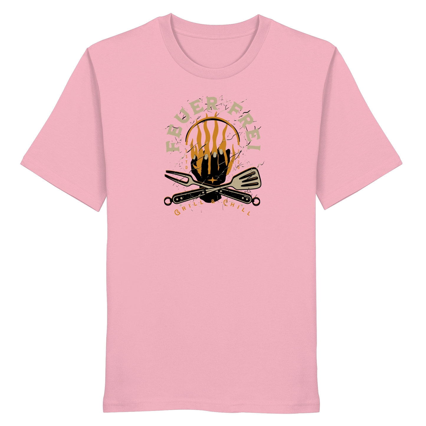 Feuer Frei - Grill & Chill - Organic Shirt
