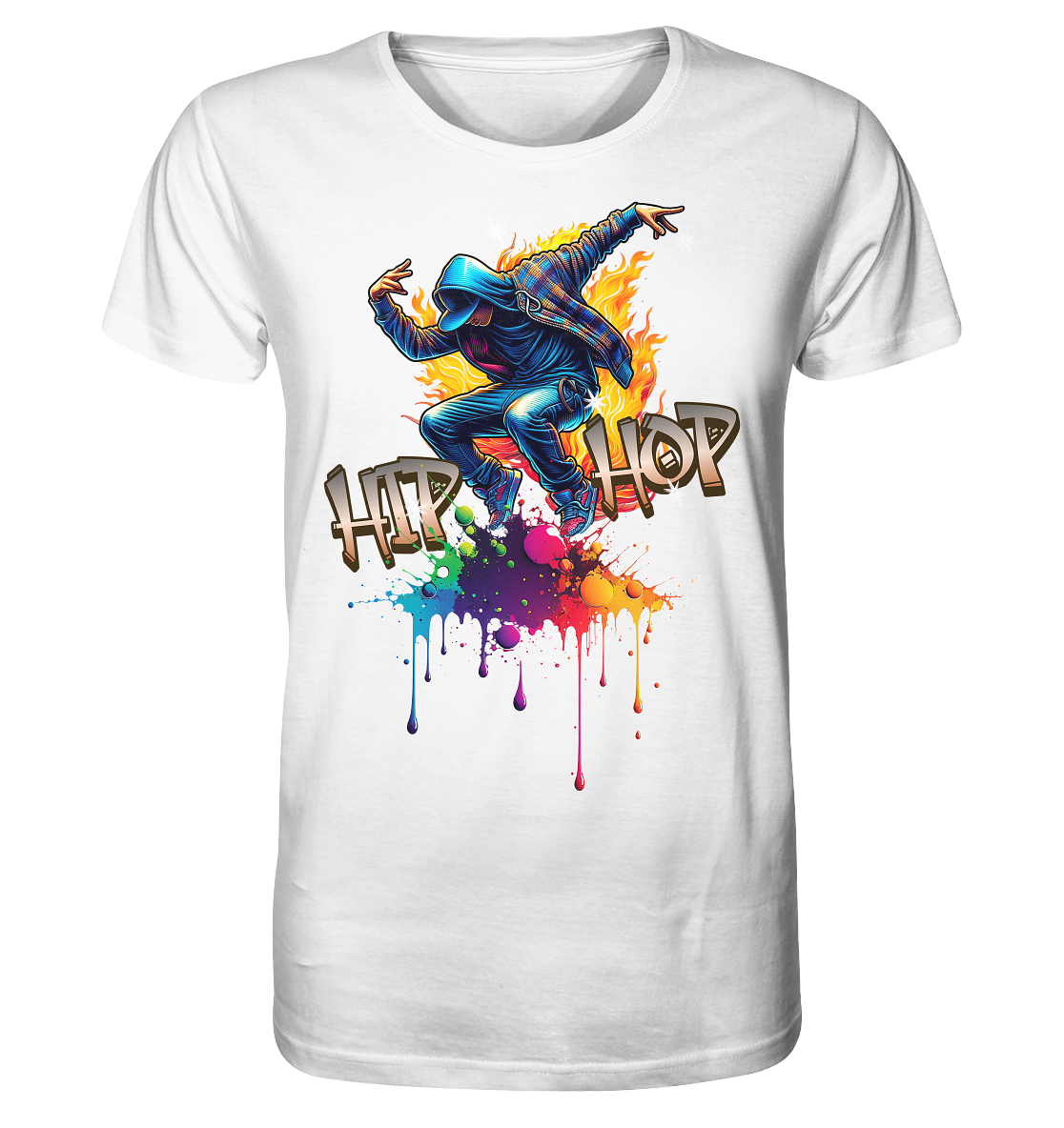 Hip Hop Abtract - Organic Shirt