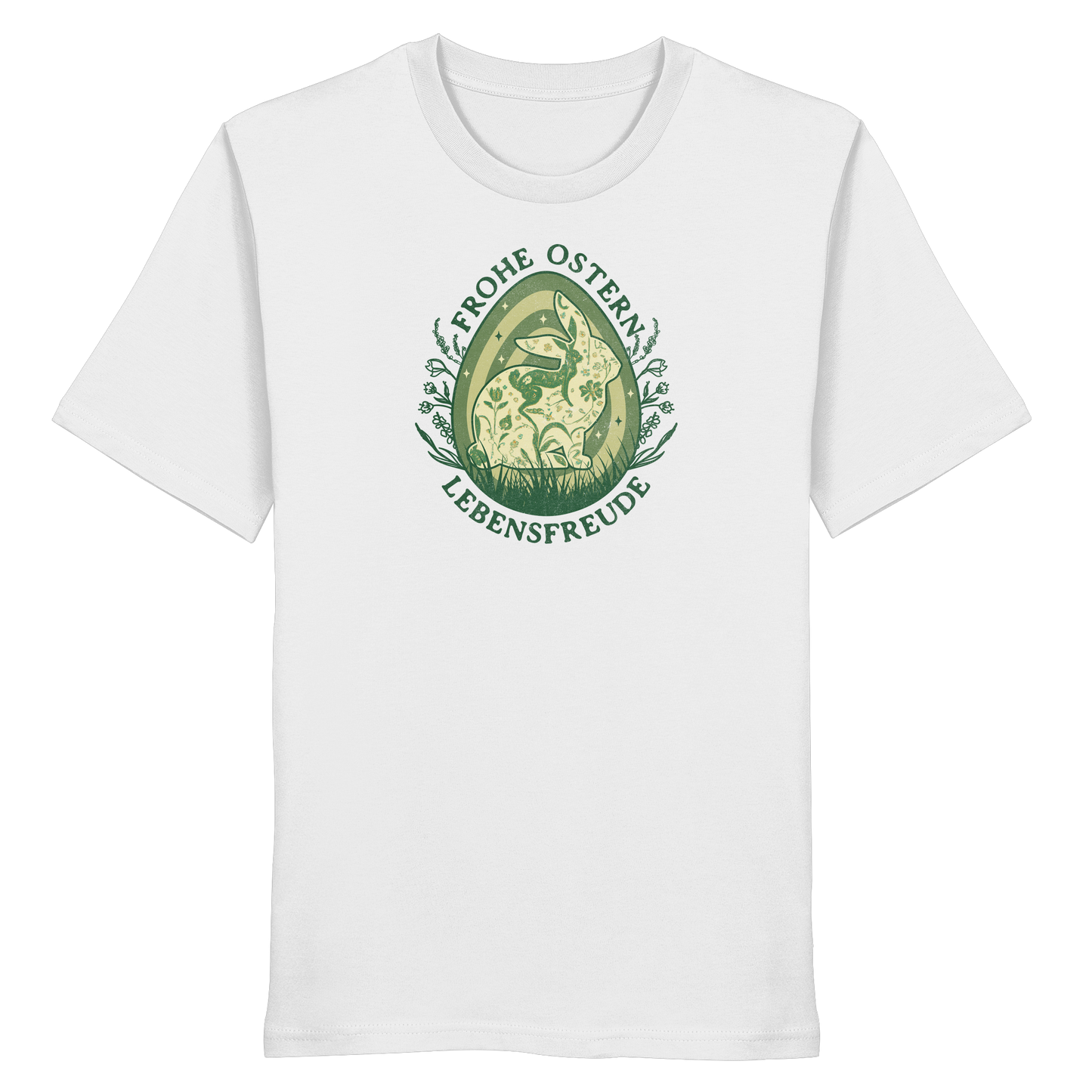 Frohe Ostern - Lebensfreude - Organic Shirt