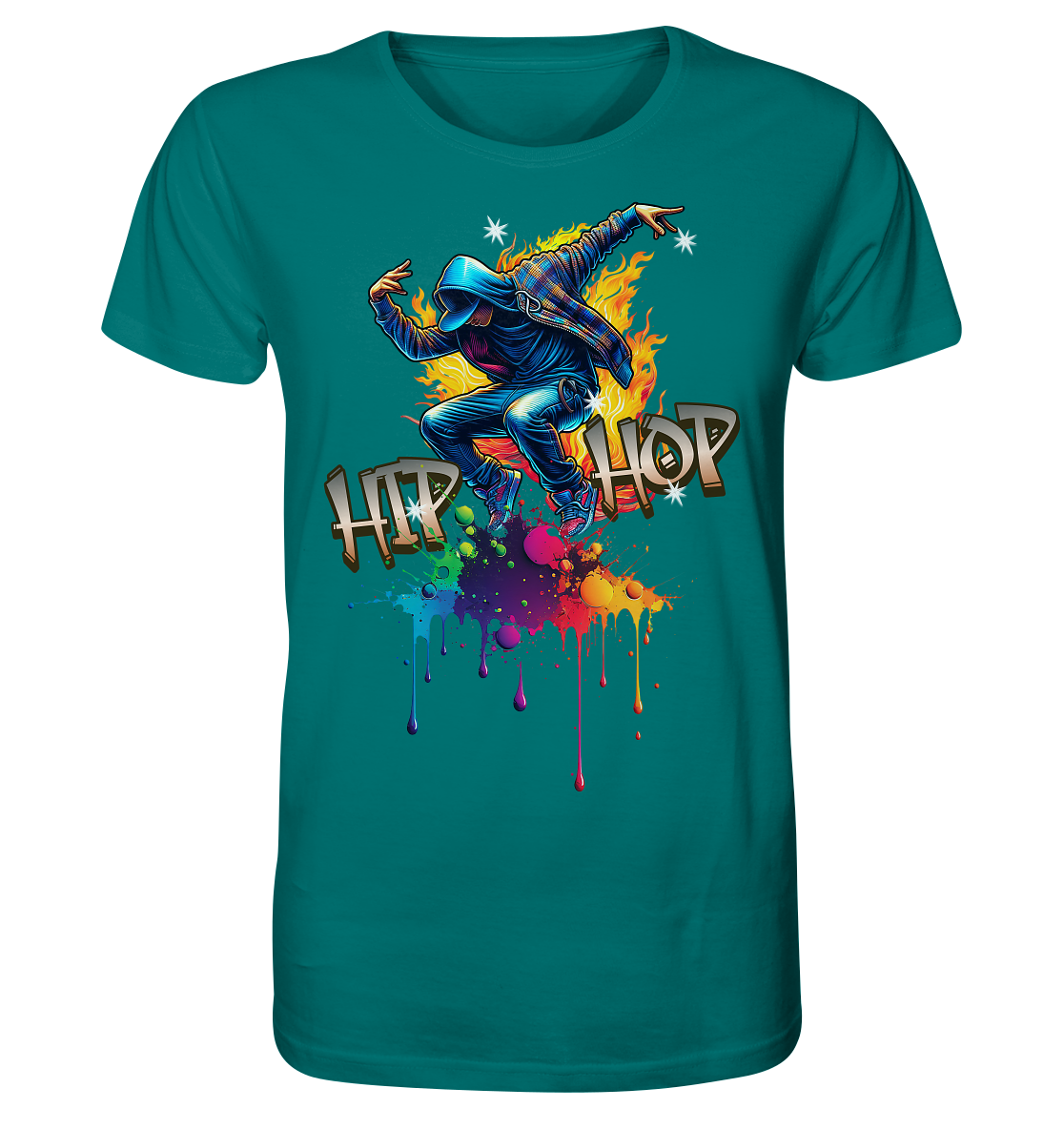 Hip Hop Abtract - Organic Shirt