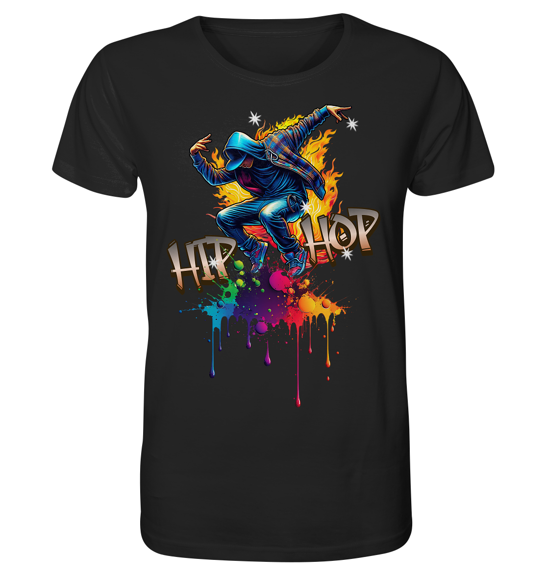 Hip Hop Abtract - Organic Shirt