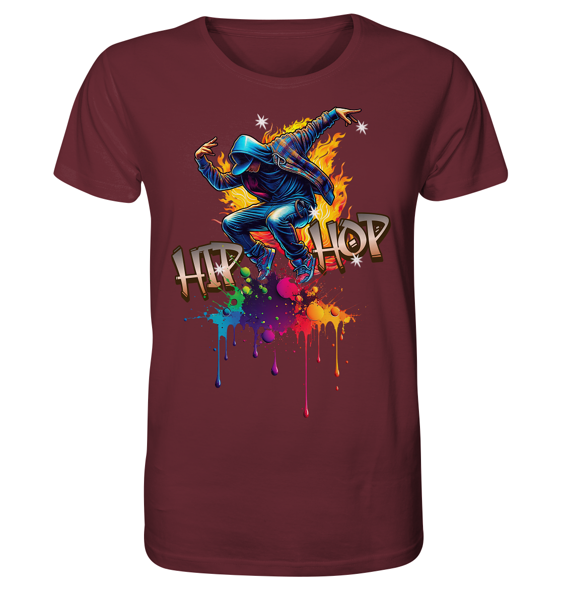 Hip Hop Abtract - Organic Shirt