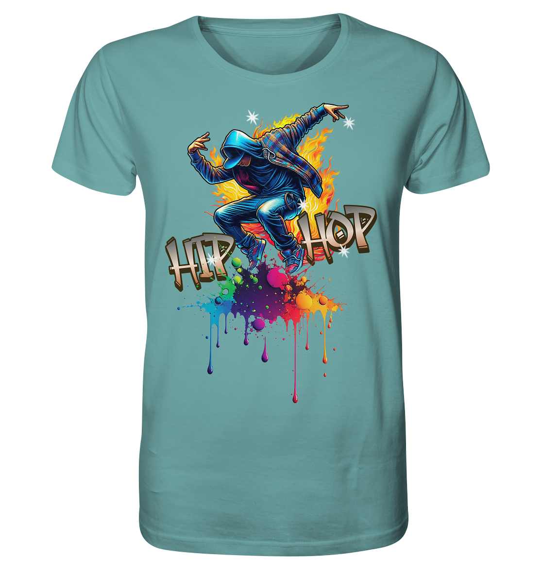 Hip Hop Abtract - Organic Shirt
