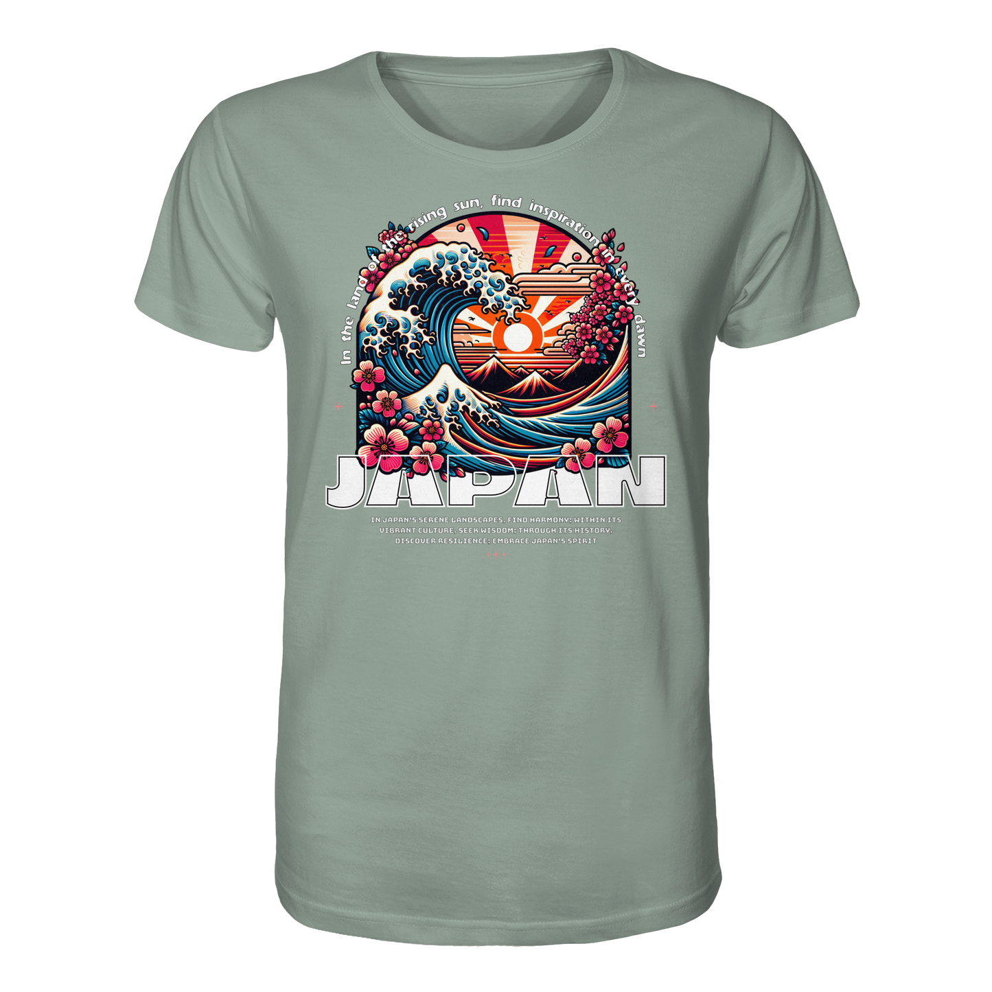 Embrace Japan's Spirit - Organic Shirt