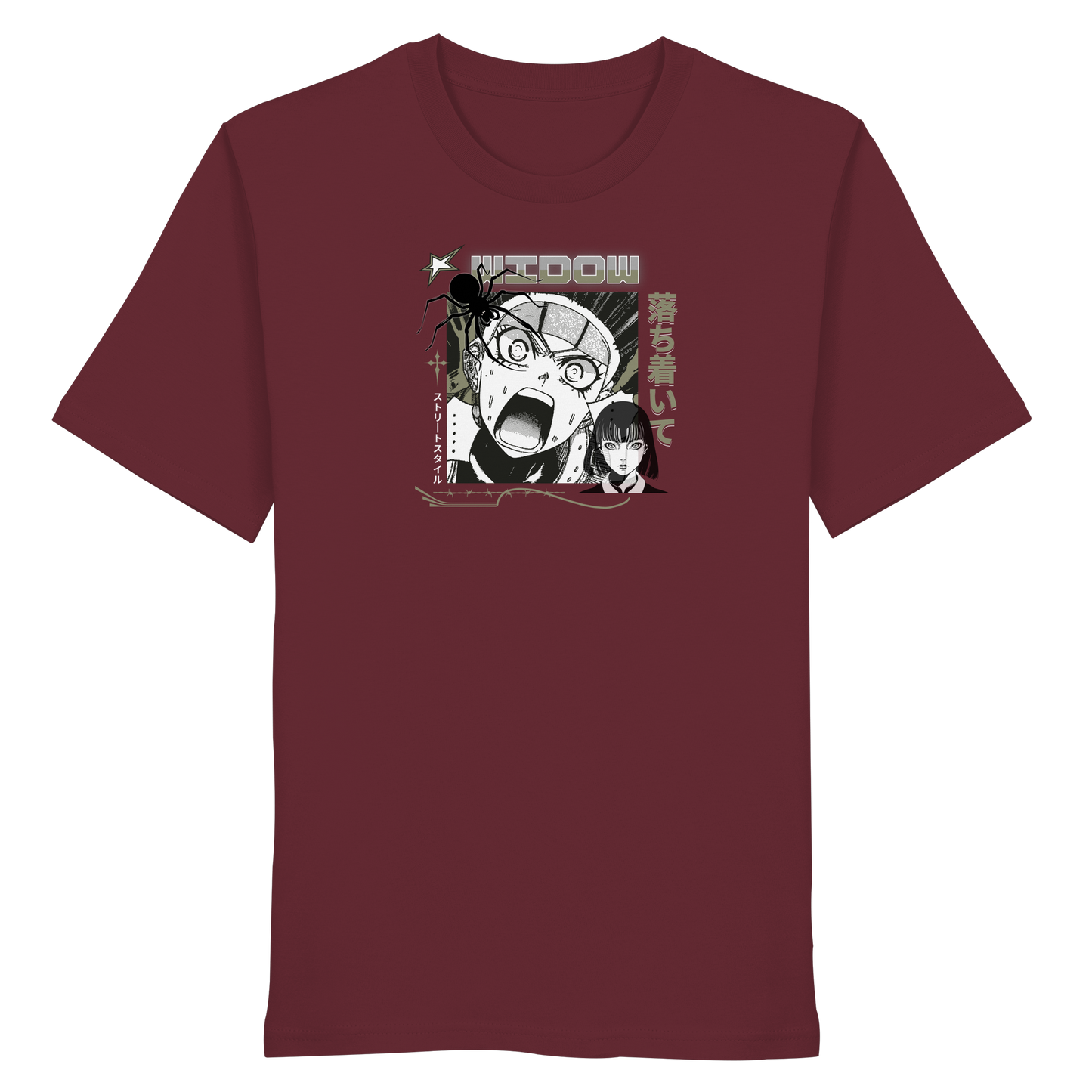 Widow Anime -japanisch- - Organic Shirt