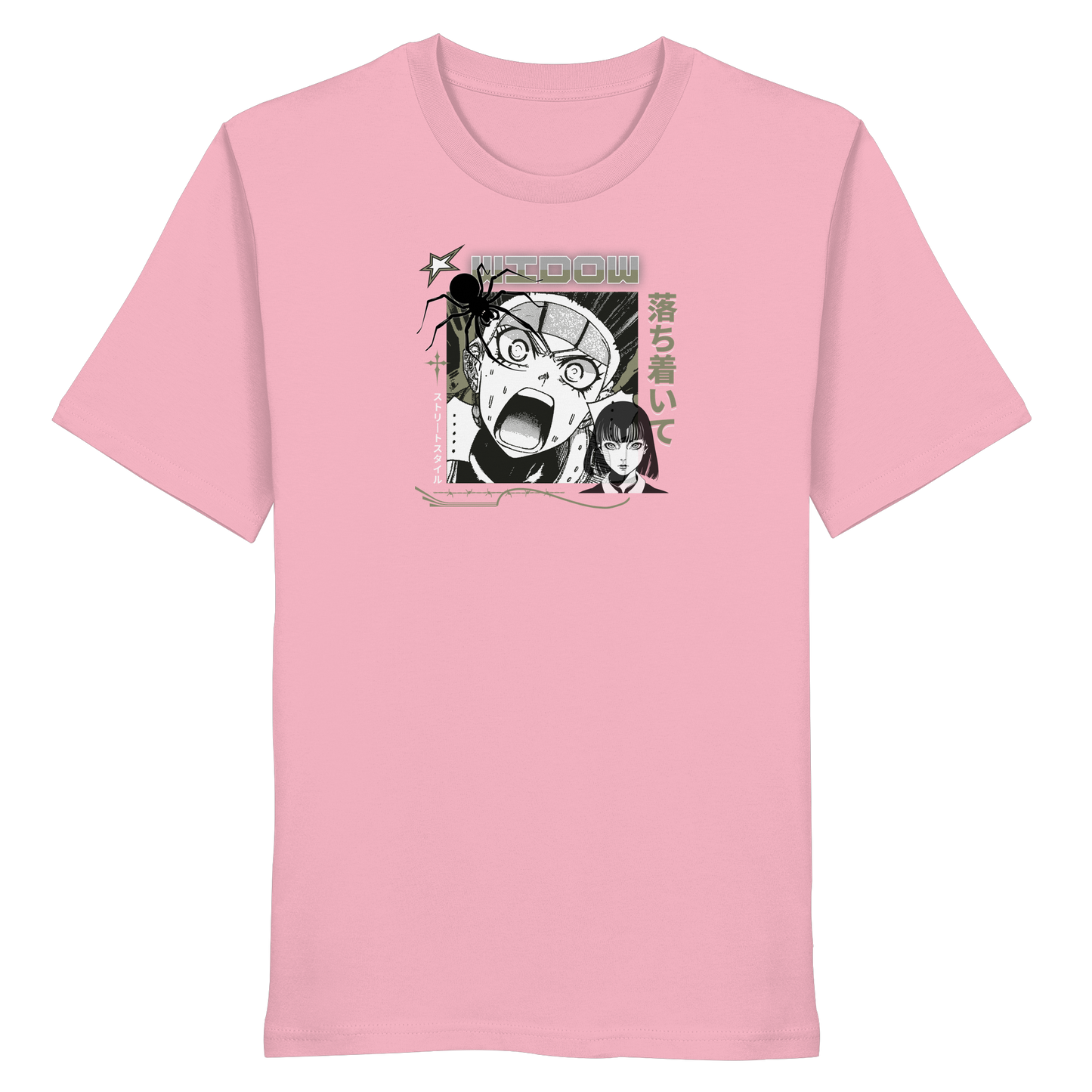Widow Anime -japanisch- - Organic Shirt