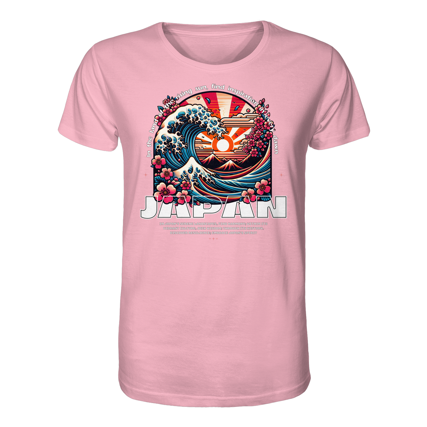 Embrace Japan's Spirit - Organic Shirt