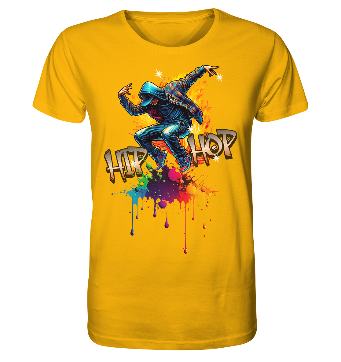Hip Hop Abtract - Organic Shirt