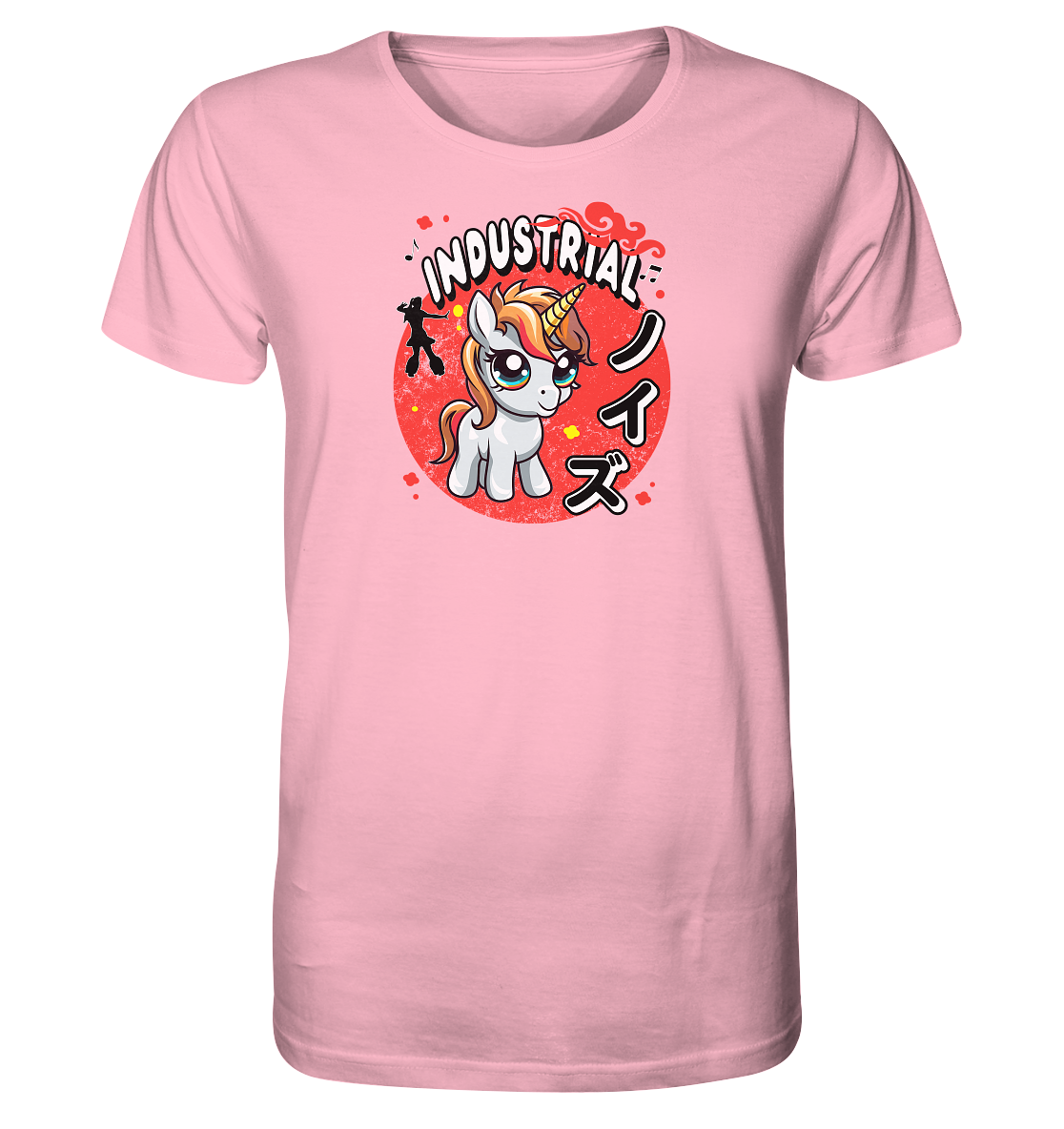 Industrial Noise Unicorn - Organic Shirt