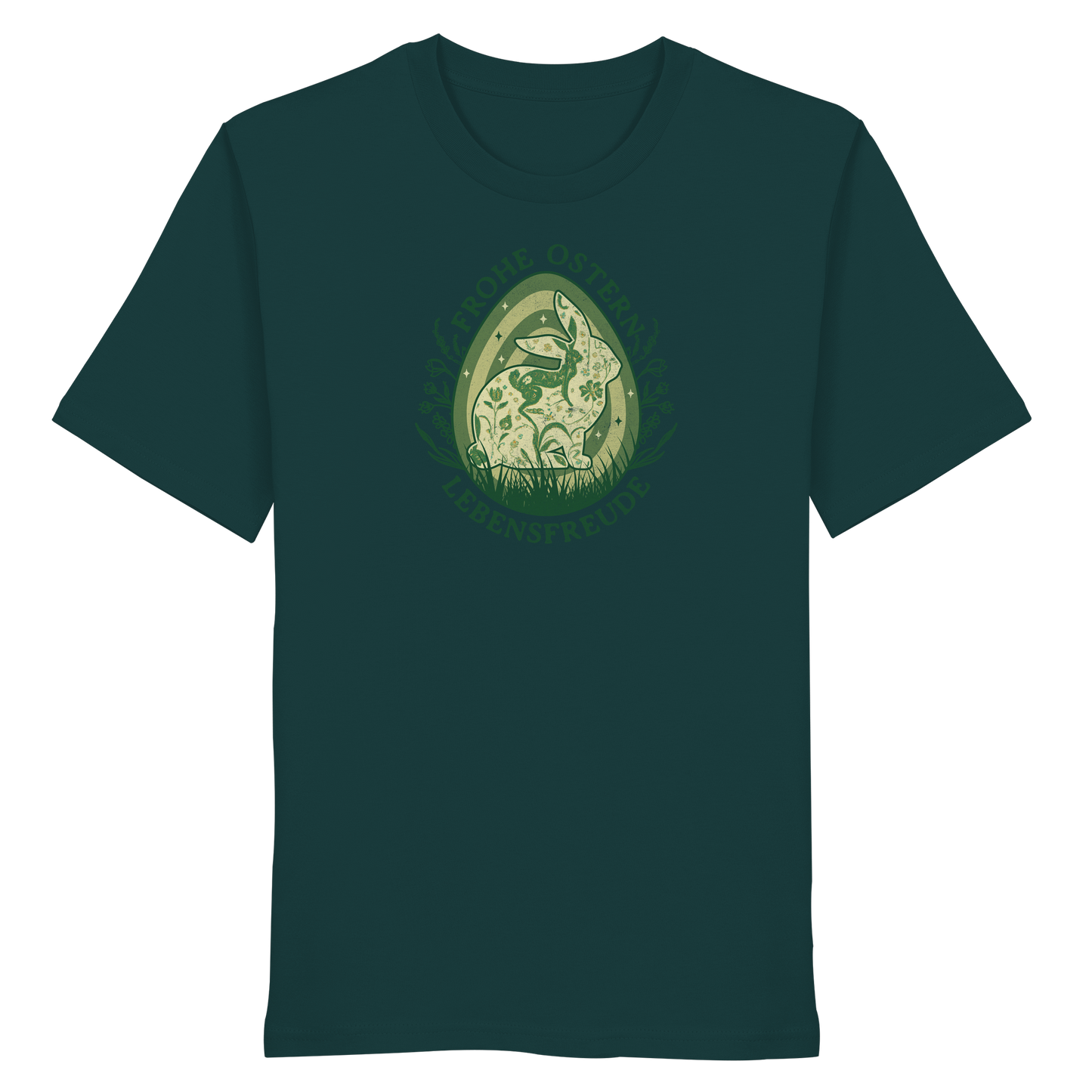 Frohe Ostern - Lebensfreude - Organic Shirt
