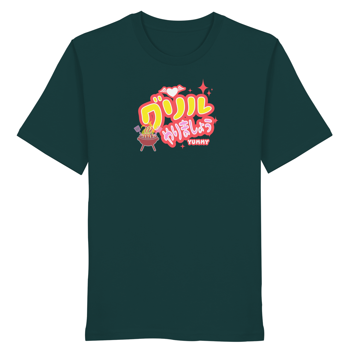 Grillen, let's do it -japanisch- - Organic Shirt