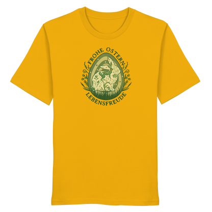 Frohe Ostern - Lebensfreude - Organic Shirt