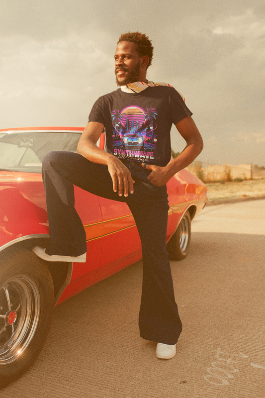 Synthwave till Sunrise - Organic Shirt
